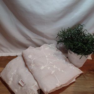 Sheer curtain,  B. Smith Taupe Color